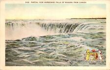Postcard Partial View of Horseshoe Falls Niagara Falls Canada c.1915-1930  13204 picture