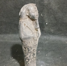 RARE ANCIENT EGYPTIAN ANTIQUE Ushabti Statue Servant Of Pharaonic Graves Rare BC picture
