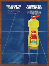 1987 Mr. Clean Vintage Print Ad/Poster Genuine Retro 80s Kitchen Bar Art Décor  picture