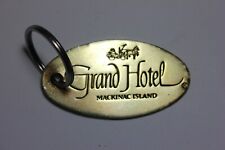 Vintage 1970's Grand Hotel Mackinac Island Brass Door Key Holder picture
