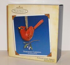 2005 Hallmark - NORTHERN CARDINAL ORNAMENT - 1ST IN SERIES - THE BEAUTY OF BIRDS picture