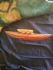 vintage Oceanic FIJI “Outrigger Canoe” MODEL hand made nautical tribal Boat picture