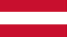 LARGE 5ft X 3ft AUSTRIAN/AUSTRIA FLAG.  PARADES,DISPLAYS, SPORTS EVENTS ETC picture