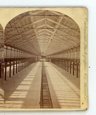 64 Machinery Hall Interior Before Centennial Exposition 1876 Stereoview picture