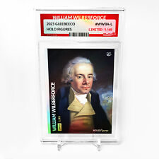 WILLIAM WILBERFORCE Card GleeBeeCo Holo Figures #WWBA-L Limited to Only /49 picture
