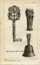 Gentleman's Magazine: God Save The Queen 1560, Bell with illustrations, 1788 picture
