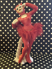 Vintage Devil Ballerina Dancer Figurine, Mid Century, Halloween Japan picture