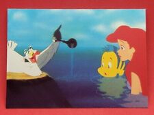 1991 Pro Set The Little Mermaid Ariel Flounder Scuttle #9 y_N picture