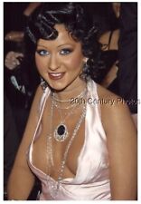 FOUND COLOR PHOTO J+8286 PRETTY WOMAN IN DRESS SITTING picture