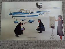 Vintage 1962 Cessna Skyhawk 172 Unused Dealer's Promotional Postcard  picture