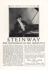 1925 Steinway Piano: John Powell Vintage Print Ad picture