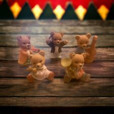 Vintage HOMCO #1449 Circus Bears Set of 4 Porcelain Figurines picture