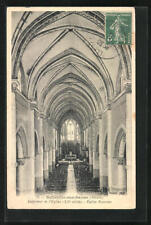 CPA Belleville-sur-Saone, Interior of the Church 1911  picture