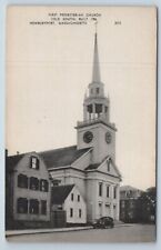 Postcard First Presbyterian Church Old South Newburyport Massachusetts Collotype picture