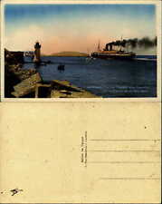 Marseille France Lighthouse de la Desirade courier ship steamship 1920s picture