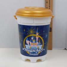 Disneyland Magic Key Popcorn Bucket Disney Parks Souvenir Exclusive Blue Gold picture