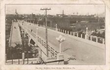 The New Mulberry Street Bridge, Harrisburg, Pennsylvania PA - 1909 VTG PC picture