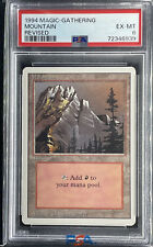 MTG Revised    ** LAND: MOUNTAIN  **   Magic the Gathering        🔥  PSA 6  🔥 picture