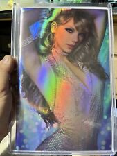 Shikarii Female Force Taylor Swift Silver FOIL 14/100 Raw 9.8 Dazzler picture