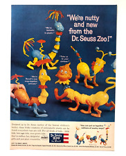 1959 Dr Seuss Zoo Toy Advertisement  Revell Nutty Animal Figures Vtg Print AD picture