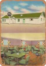 Metal Sign - Texas Postcard - Clarence's Restaurant . picture