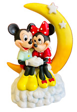 Disney Mickey and Minnie Moon Musical Figurine Plays “When You Wish Upon a Star” picture