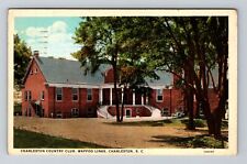 Charleston SC-South Carolina, Country Club, Wappoo Links Vintage c1928 Postcard picture