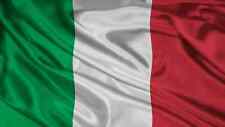 WHOLESALE LOT OF 10 Italy Flags, 5 ft. x 3 1/3 ft., Made in Italy picture