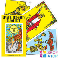 GIANT RIDER WAITE TAROT DECK CARDS ESOTERIC BIG SIZE US GAMES SYSTEMS NEW picture