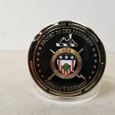 Escort To The President Americas Regiment Awarded 175 Challenge Coin picture