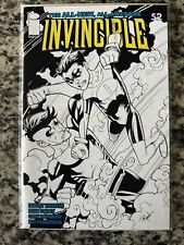 Invincible #52 Robert Kirkman black And White Variant Cover picture