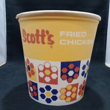 Vintage Scott's Fried Chicken Bucket picture