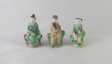 Vintage Chinese Mudmen Set of 3 Figurines picture