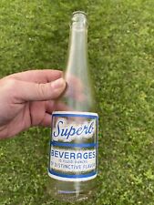 SCARCE VINTAGE ACL SUPERB BEVERAGES SHERWIN WATER VALLEY MISSISSIPPI SODA BOTTLE picture