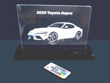 2020 Toyota Supra Laser Etched LED Edge Lit Sign picture