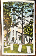 Vintage Postcard 1915 Christ's Church, Cooperstown, New York picture
