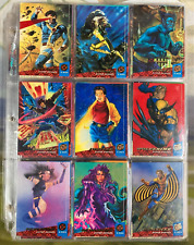 1994 Fleer Ultra Marvel X-Men Trading Cards complete 150 card base set + extras picture