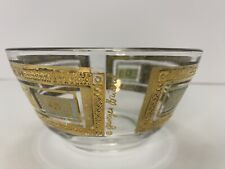 Vintage Mid-Century George Briard Gold Nut Bowl Signed picture