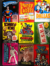 Vintage Non-Sport Wax Packs - U - Pick from Photo picture