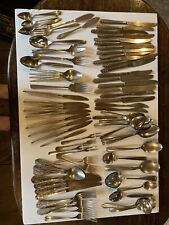 Oneida Flatware Silverware Stainless Steel Serving Cutlery Roger’s 81 Pieces picture
