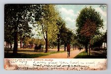 Brooklyn NY-New York, Cycle Path On Ocean, Antique, Vintage c1906 Postcard picture