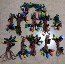 (11) Vintage Sets of C7 Christmas Lights Strings Tested And Working picture