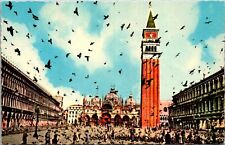 Piazza St. Marco Venezia Italy Postcard picture