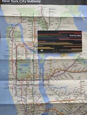 Official New York City CURRENT EDITION MTA NYC Subway & LIRR Train Map picture
