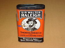 VINTAGE SIR WALTER RALEIGH PIPE & CIGARETTES SMOKING TOBACCO TIN **EMPTY* picture