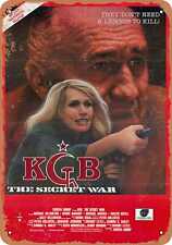 Metal Sign - KGB- The Secret War (1985) - Vintage Look picture
