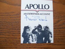 Apollo - An Eyewitness Account Bookplate - SIGNED By Alan Bean - NEW - One (1) picture