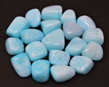 1/4 lb Lot Blue Aragonite Tumbled Stone (Crystal Healing Tumble Gemstone) picture