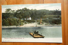 Britton's Ferry, East Putney, VT VERMONT postcard p/u 1907 picture