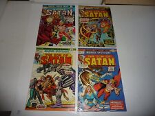 MARVEL SPOTLIGHT 4 Issue Lot #15 16 17 18 VG to VF- SON OF SATAN Bronze Age picture